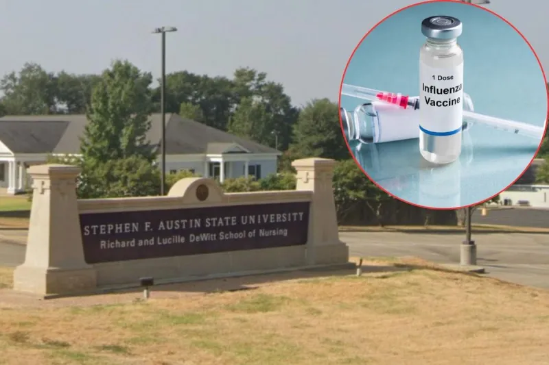 SFA Nursing Students Host Free Drive-Thru Flu Vaccine Event in October