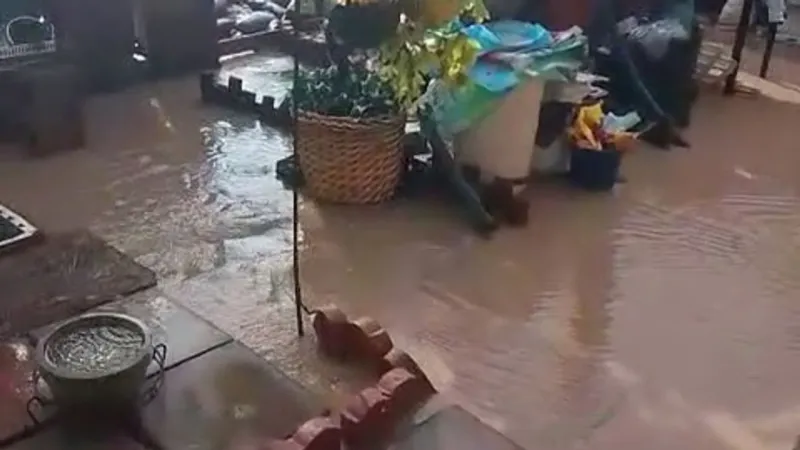 Floodwaters inundate Lower Valley home, soaking backyard and bedroom