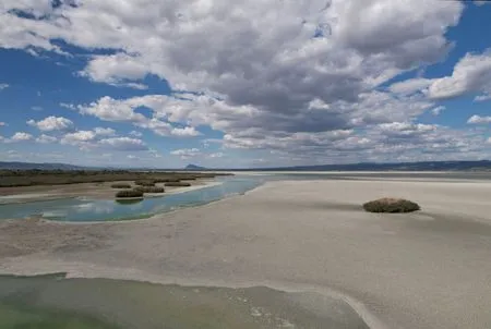 Greece's vanishing lake exposes rapid impact of climate change