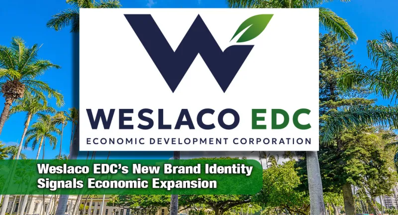 Weslaco EDC's New Logo Puts Growth Front and Center