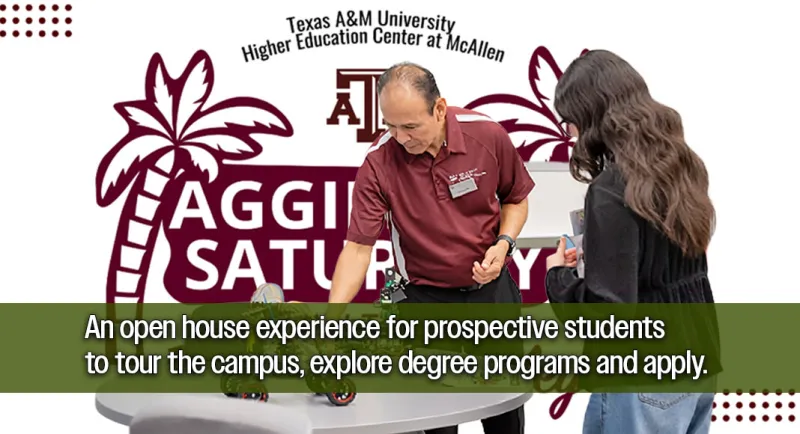 Texas A&M McAllen Hosts Aggieland Saturday, Oct. 10th