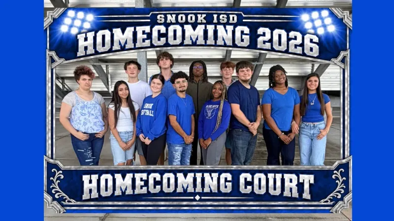 SNOOK HIGH SCHOOL REVEALS HOMECOMING COURT