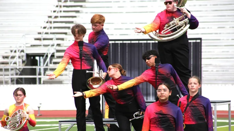 BLINN BUCCANEER MARCHING FESTIVAL SUPPORTS AREA BANDS AHEAD OF UIL COMPETITION