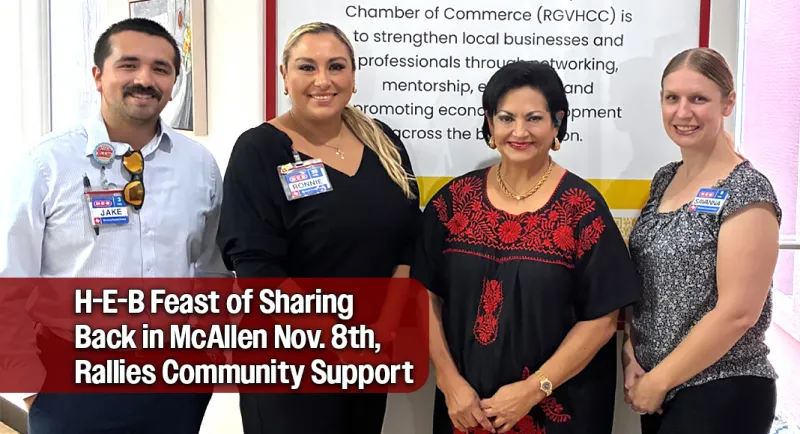 H-E-B Feast of Sharing Returns to McAllen: 1,000 Volunteers Needed!