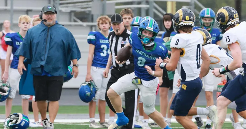 Vanguard's Schupbach serves up 4-way scoring feast in 68-20 win over Bryan Allen Academy