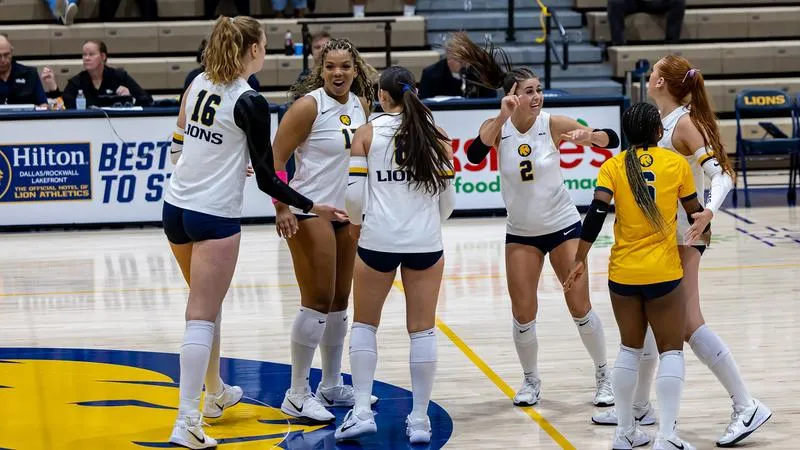 Lion Volleyball Defeats LSU New Orleans 3-1 in the Field House