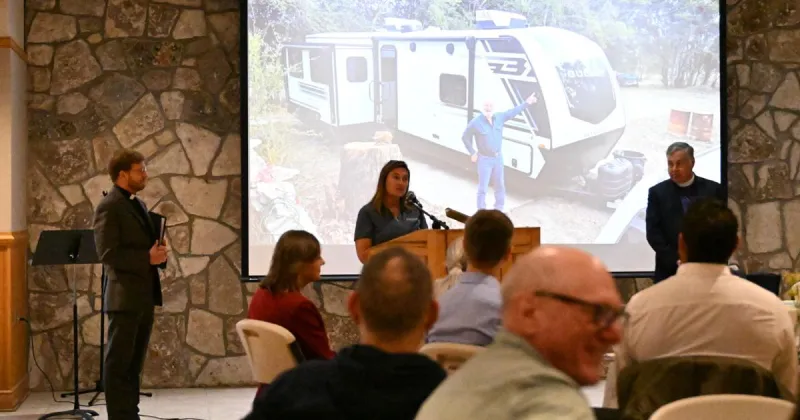 Episcopal Relief and Development tours Kerr County recovery sites