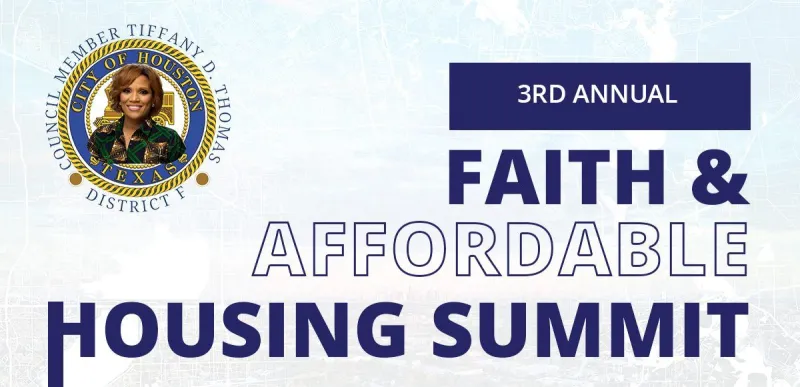 Council Member Tiffany D. Thomas to Host Faith & Housing Summit