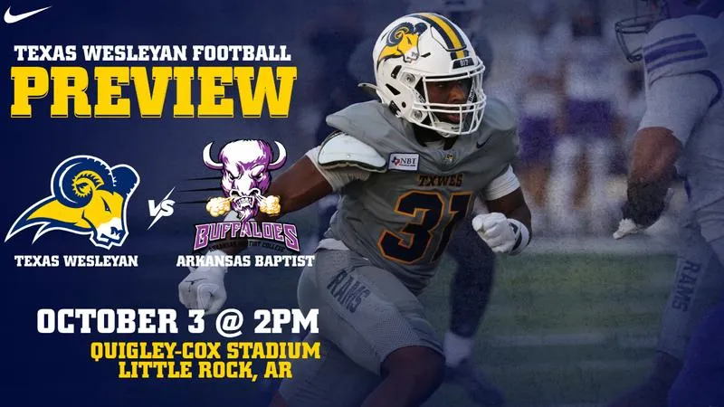 FB: Texas Wesleyan University vs Arkansas Baptist College Preview