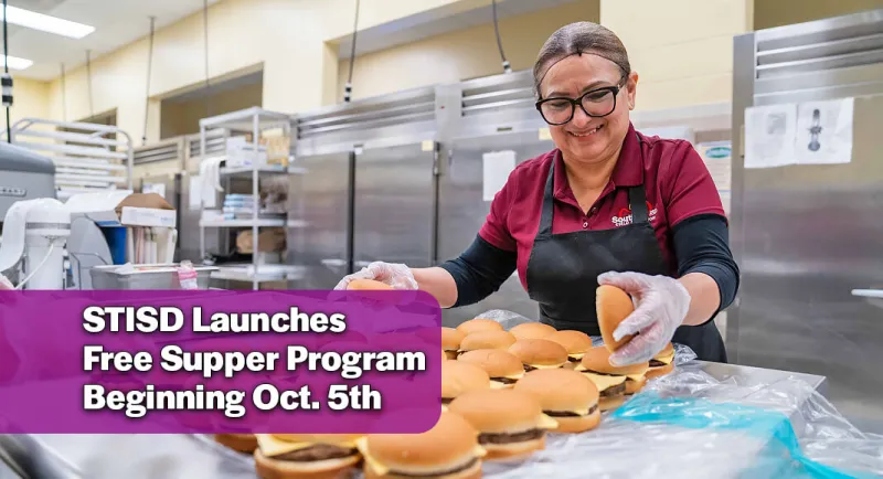 STISD Launches Free Supper Program Beginning Oct. 5th
