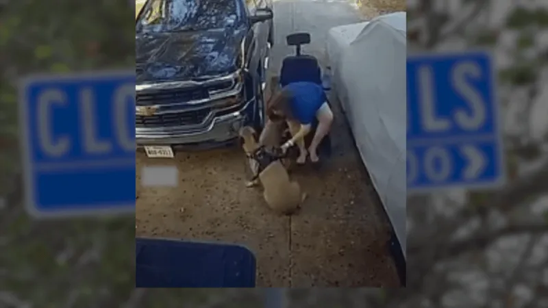 Animal Care Services seeks woman seen hitting dog in Northwest Side driveway video