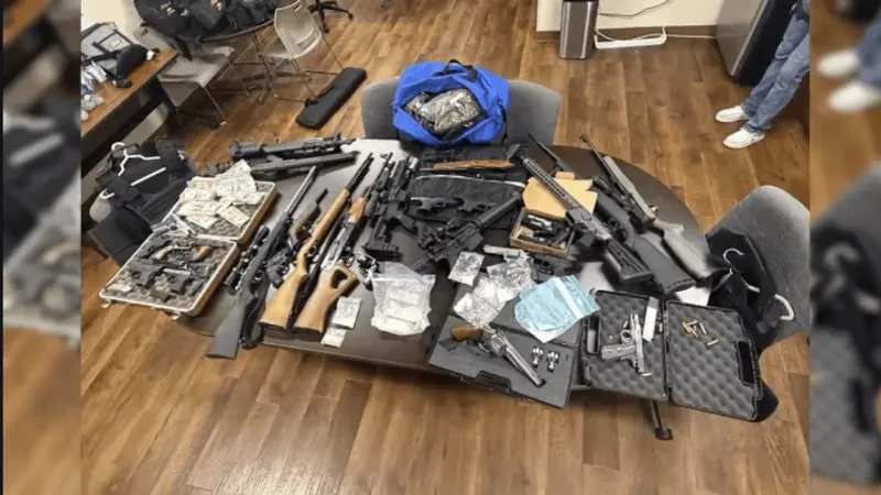 Nederland police find meth, marijuana and LSD in home, suspect trafficking operation