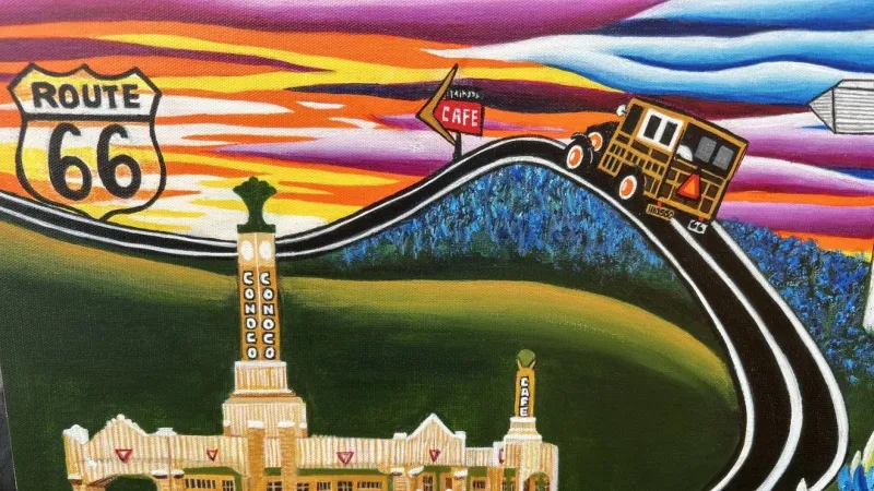 Route 66 Centennial Caravan brings international visitors through Texas Panhandle
