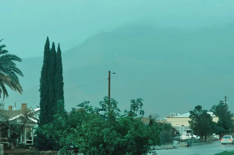The Recent El Paso Rain Was Perfect 'Twilight' Weather