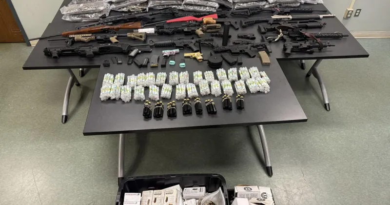 Man held as more than 50 lbs of marijuana seized