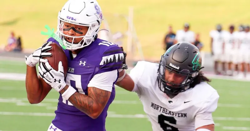 Harris making the most in fifth season with Lumberjacks