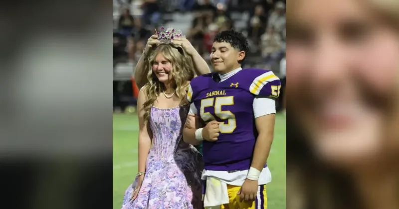 Schulte crowned Sabinal homecoming queen