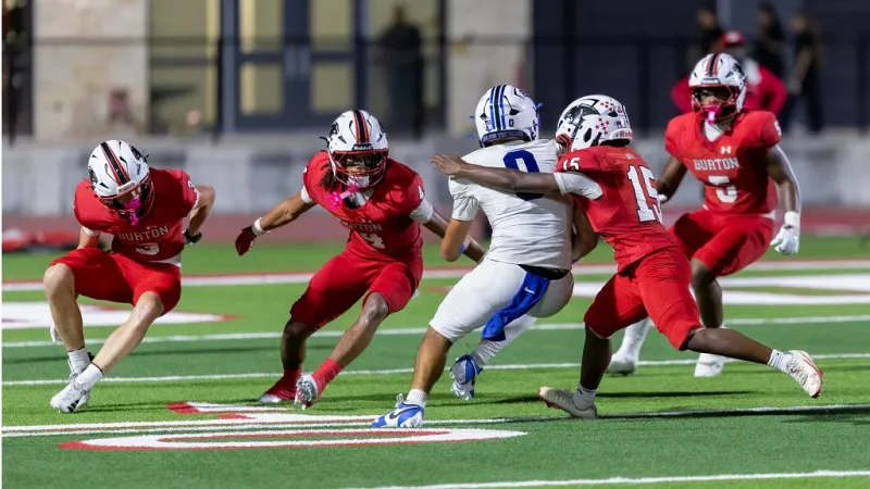 BURTON FOOTBALL POUNDS BARTLETT 69-26 FOR A HOMECOMING WIN