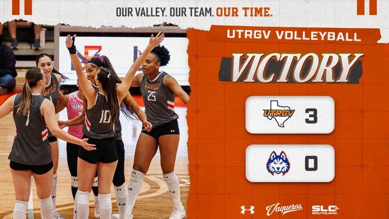 Bryant Powers Volleyball to Gritty Sweep Over HCU