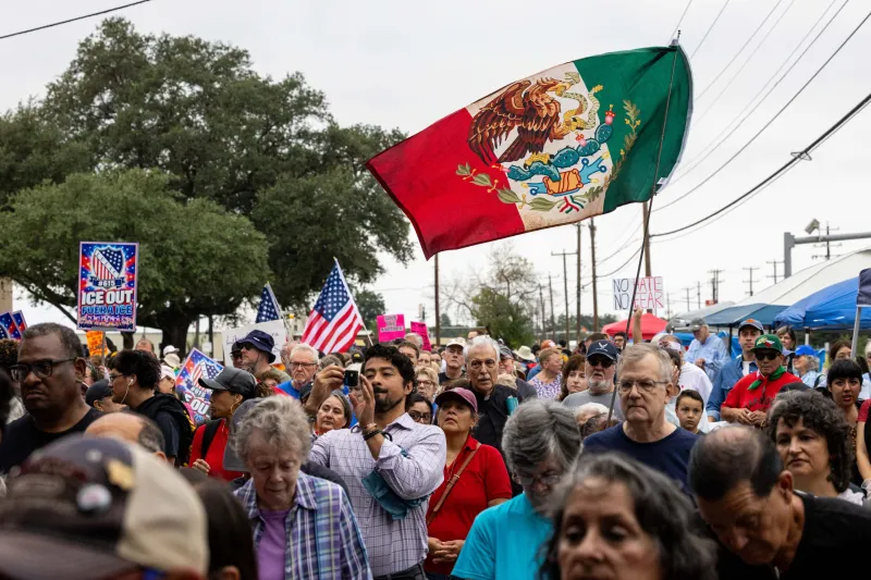 Protesters march to East Side ICE facility as calls for legal action grow