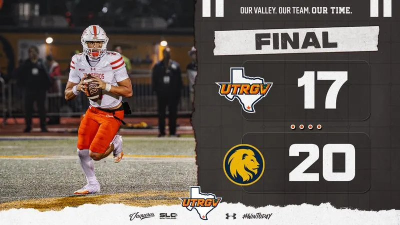 Football Falls at East Texas A&M on Late Field Goal