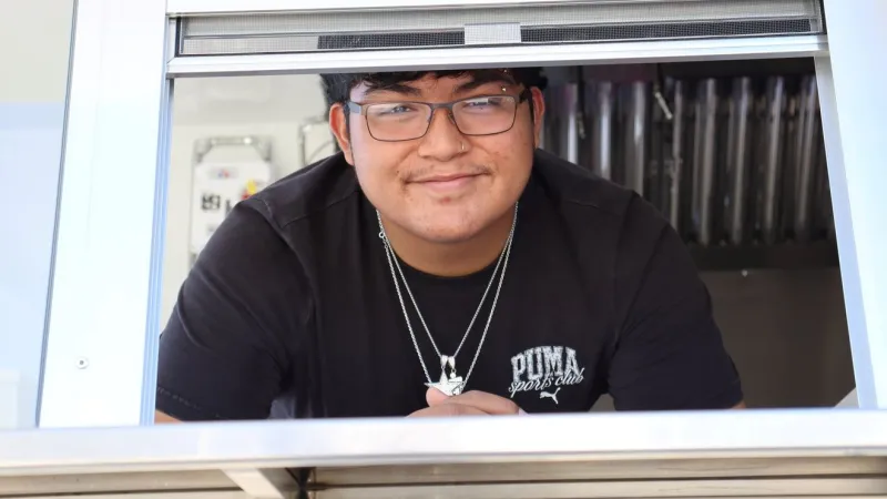 Centennial High School Student designs LCPS first food truck