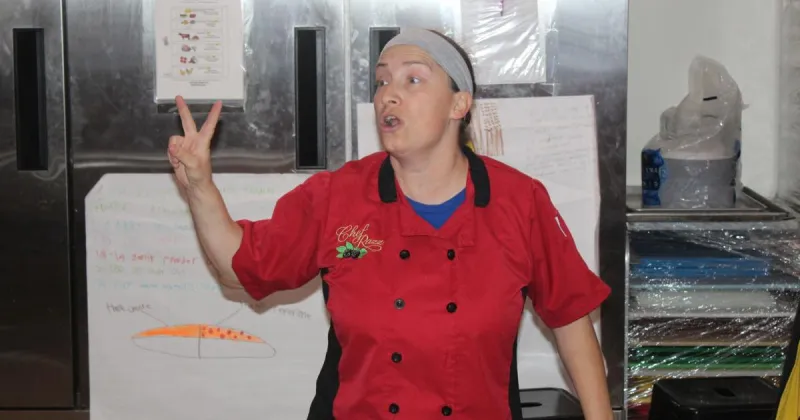 From culinary student to teacher, Chef Rasnick brings hands-on training to Copperas Cove students