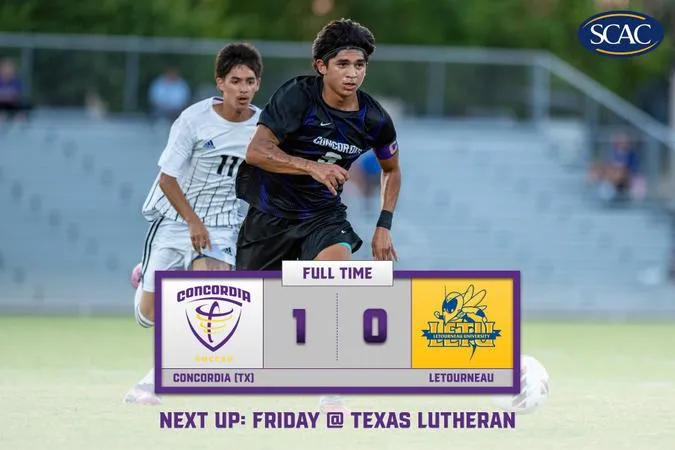 Morebise's Penalty Kick Lifts Men's Soccer Past LeTourneau