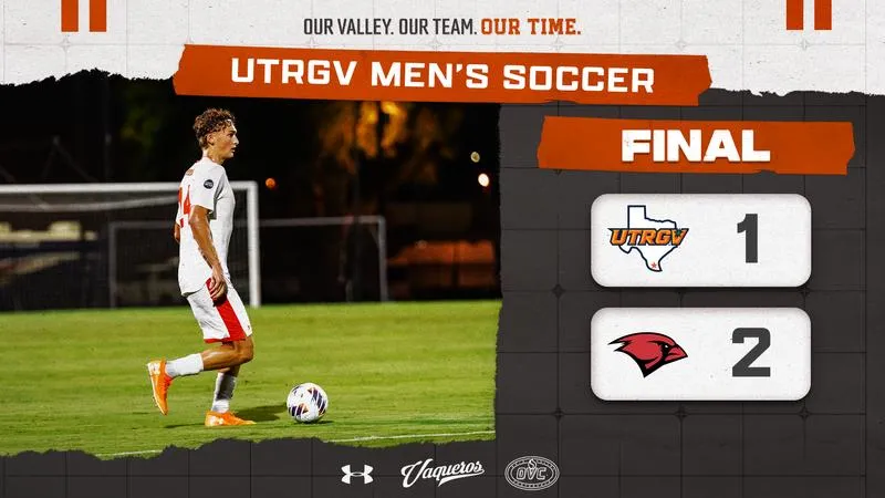Men's Soccer Drops Road Match at UIW