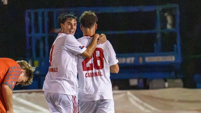 Robles' Late Goal Lifts Cardinals to First Conference Win
