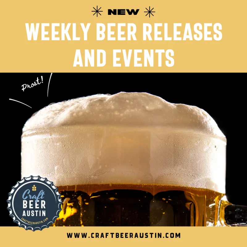 Austin Weekly Beer Releases and Events Oct. 2nd