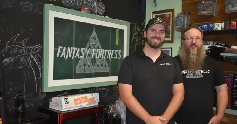 Local gaming business plays host to Dan Scott, "Magic: The Gathering" artist