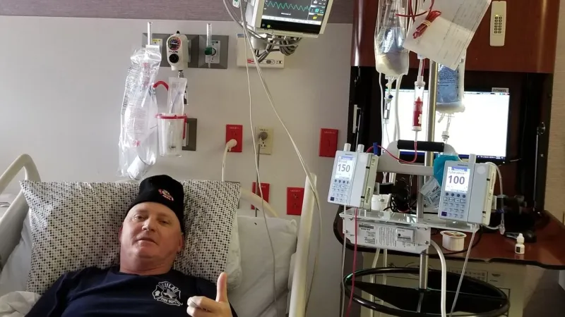 Eula fire chief's journey back after cancer