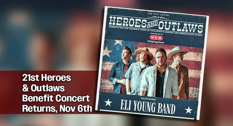 21st Heroes & Outlaws Benefit Concert, Nov. 6th in Mission