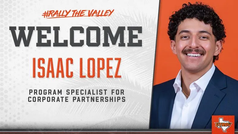 UTRGV Athletics Welcomes Baseball Alum Isaac Lopez as Program Specialist for Corporate Partnerships