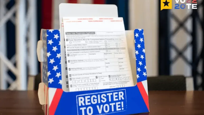 Have you registered? Today is the final day to register to vote in the November 3 election