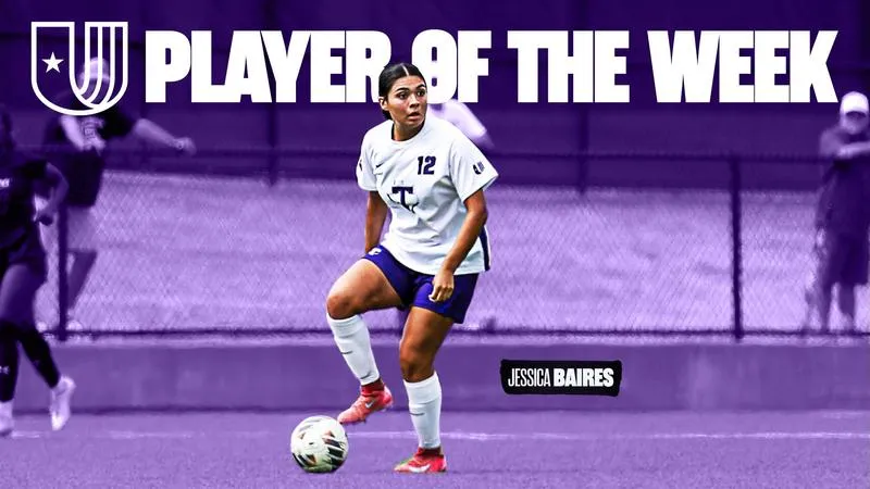 Baires wins 2nd UAC Player of the Week award, Tarleton State Soccer's 4th in 5 weeks