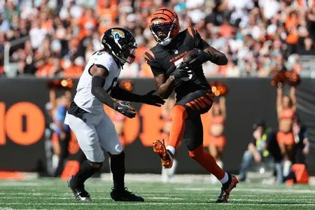 Bengals WR Tee Higgins (adductor) day-to-day, could play Week 5