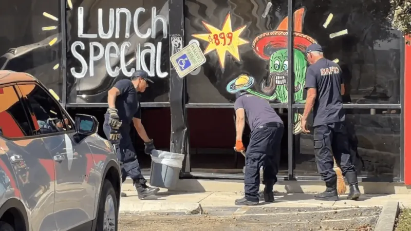 Young driver hits gas, jumps curb and slams into South Side restaurant, police say