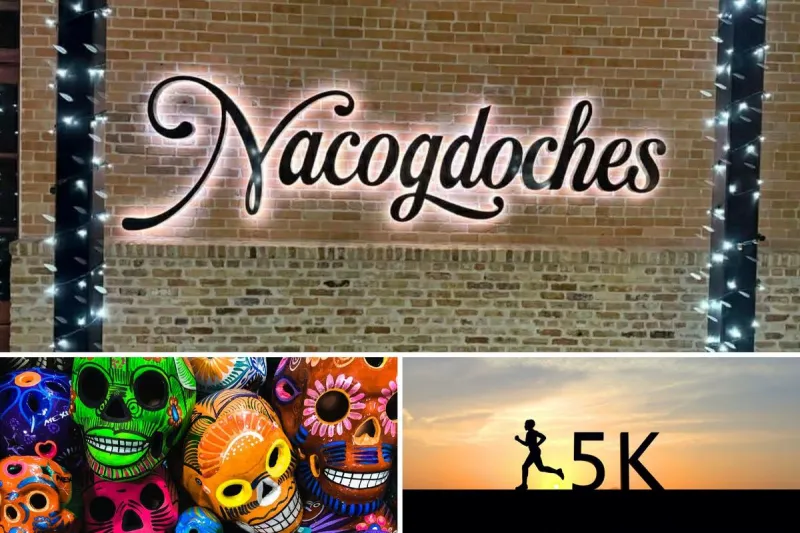 Downtown Nacogdoches Gears Up for the 6th Annual Dia de Los Muertos Fun Run