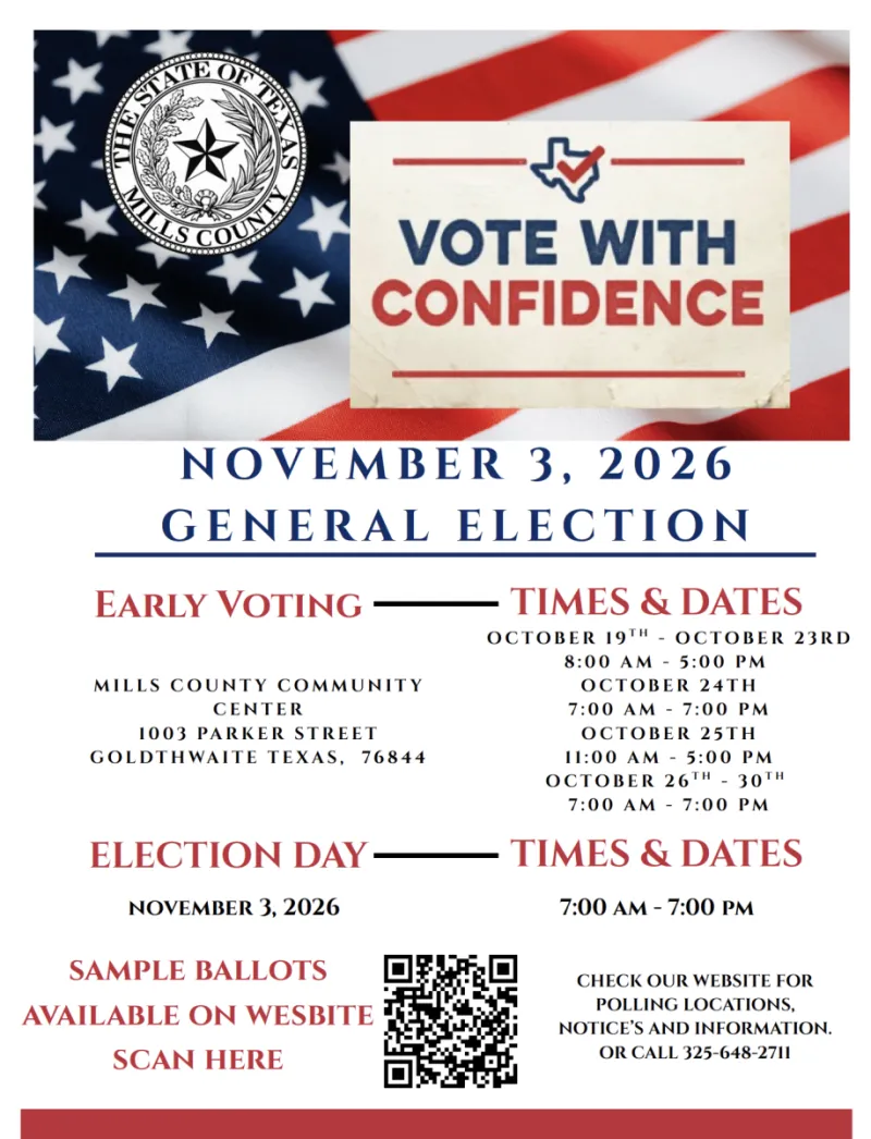 Nov. 3 General Election Sample Ballots, Voting Information