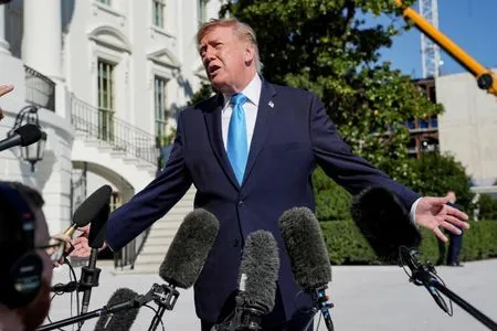 Trump says will pay for TV ads after pushback over taxpayer funding close to election