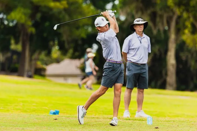 Men's Golf in sixth after 36 holes at Blue Streak Invitational