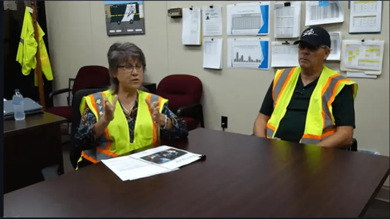 Three years later, Beaumont checks progress on federally funded CNG bus upgrades