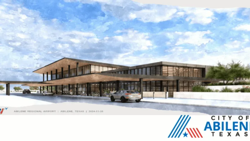 Construction begins on Abilene Regional Airport terminal expansion, set to finish in 2028
