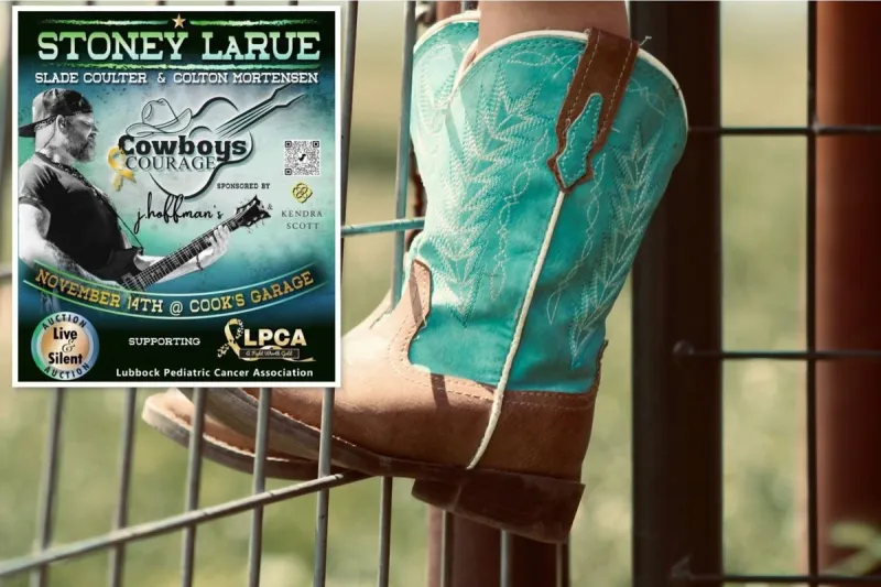 Stoney LaRue Headlines Benefit Concert For Lubbock Children Fighting Cancer