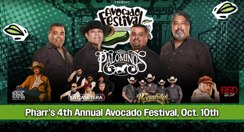 Pharr Invites the Community to Celebrate at the 4th Annual Avocado Festival, Oct. 10th