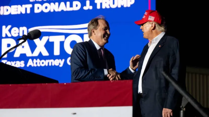 Trump heads to Texas to rally support for Ken Paxton in high-stakes Senate race