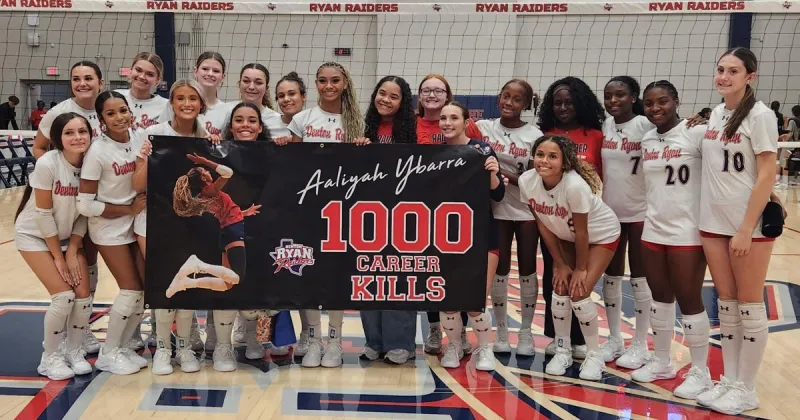 Ryan's Aaliyah Ybarra among standouts from last week's local volleyball games