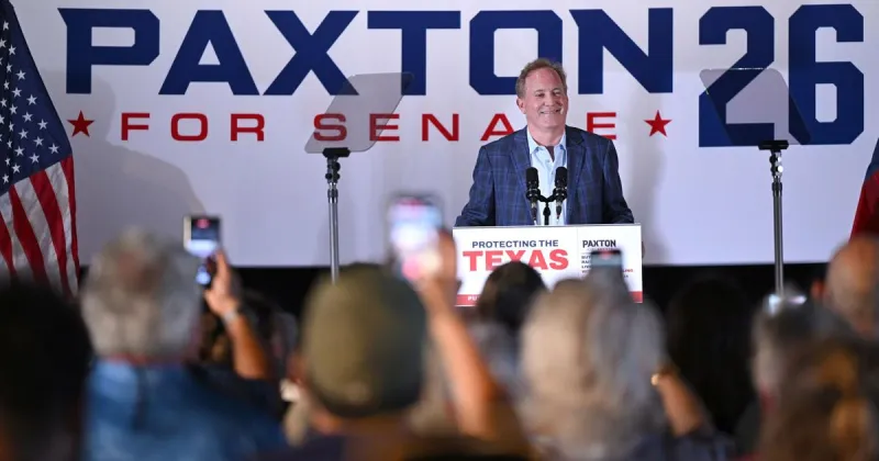 Ken Paxton raises personal-best $18 million in third quarter for Texas' U.S. Senate race